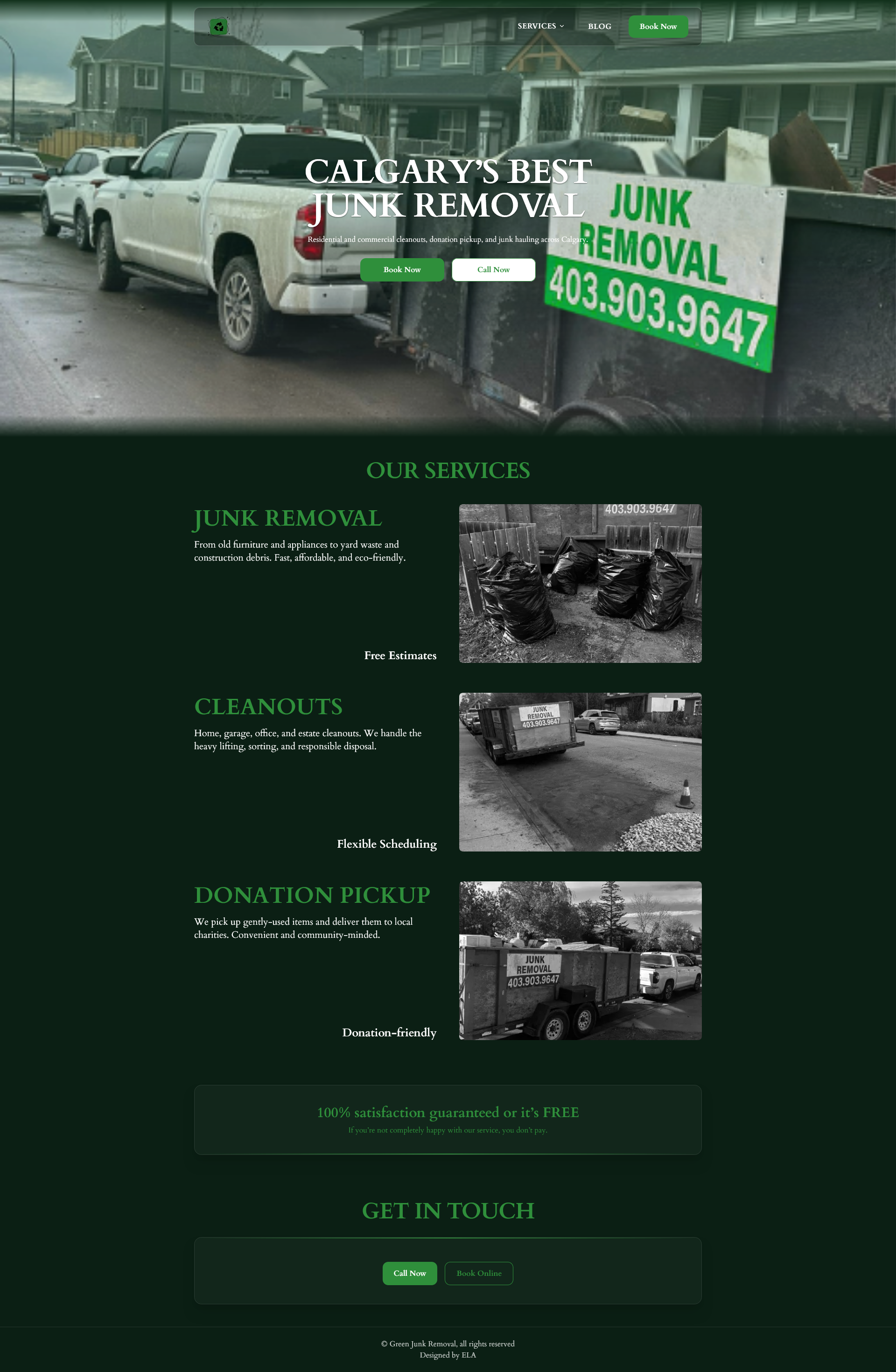 Green Junk Removal screenshot